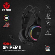 Slušalice FANTECH HG16S, gaming, USB A, mikrofon, crne Slušalice FANTECH HG16S, gaming, USB A, mikrofon, crne