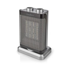 Grijalica NEDIS HTFA17GY, 1000 / 1500 W, 2 načina grijanja, podesivi termostat, automatski se okreće, zaštita od pregrijavanja, zaštita od pada