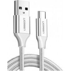Kabel UGREEN, USB C (M) na USB A 2.0 (M), srebrni, 1.5m
