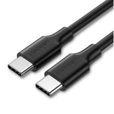 Kabel UGREEN, USB C 2.0 (M) na USB C 2.0 (M), 3A, crni, 1.5m