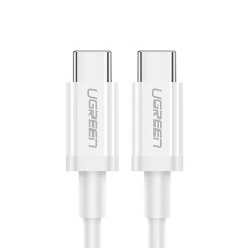 Kabel UGREEN, USB C 2.0 (M) na USB C 2.0 (M), 3A, bijeli, 1m