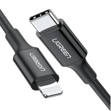 Kabel UGREEN, Lightning na Type-C 2.0 (M), crni, 1m