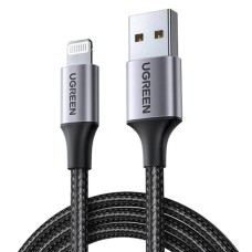 Kabel UGREEN, Lightning (M) na USB A 2.0 (M), crni, 1m