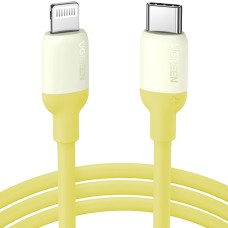 Kabel UGREEN, Lightning (M) na USB C PD, žuti, 1m