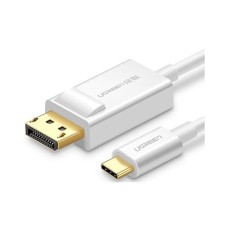 Kabel UGREEN, USB C (M) na DP (M), bijeli, 1.5m