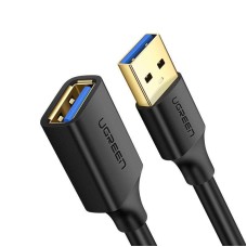 Kabel UGREEN, USB A 3.0 (M) na USB A 3.0 (Ž), crni, 1m