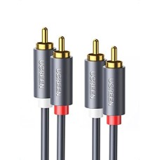 Kabel UGREEN, 2xRCA (M) na 2xRCA (M), 1m