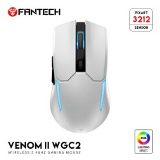 Miš FANTECH Venom II WGC2 Space Edition gaming, 2400 DPI, bežični, bijeli