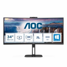 Monitor 34incha AOC CU34V5CW, WQHD, 1ms, 300cd/m2, 3000:1, crni