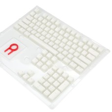 Set tipki REDRAGON Scarab A130 WHITE, Double short, PBT, bijele Set tipki REDRAGON Scarab A130 WHITE, Double short, PBT, bijele