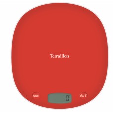 Kuhinjska vaga TERRAILLON Macaron+ Re-Cycle poppy red, 5kg/1g