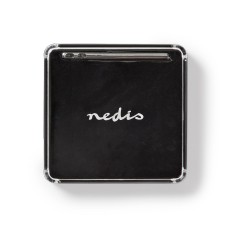 Čitač memorijskih kartica NEDIS CRDRU3200BK, All-in-One, USB A 3.2 Gen1