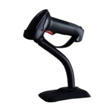 Bar kod čitač BIRCH 1D BS-115BU, laser, USB A, crni + stalak