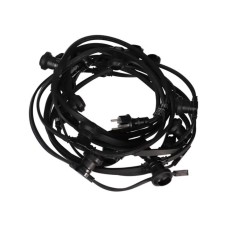 Svjetlosna LED party traka – 10x E27 – bez žarulja - 5 m Svjetlosna LED party traka – 10x E27 – bez žarulja - 5 m