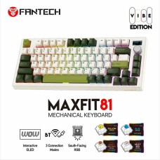 Tipkovnica FANTECH MaxFit 81 MK910, mehanička, bijelo-zelena Tipkovnica FANTECH MaxFit 81 MK910, mehanička, bijelo-zelena