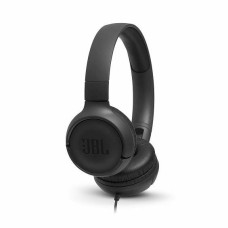 Slušalice JBL Tune500, JBLT500BLK, žičane, mikrofon, on-ear, 3.5mm, crne