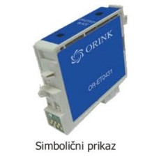 Tinta ORINK OR-ET0712, cijan, Epson T0712 za Stylus BX300F/BX600FW/OFFICE B40W D78/D92/D120/DX4400/DX4450/DX5050/DX6000/DX6050/DX7000F/DX7400/DX7450/...
