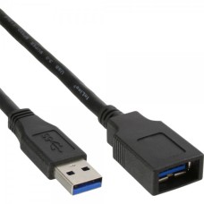 Kabel INLINE, USB A 3.0 (M) na USB A 3.0 (Ž), produžni, 3m