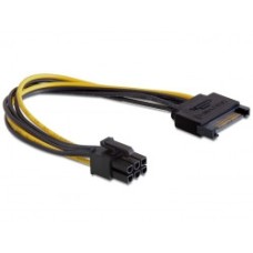 Kabel DELOCK, SATA int. power 15-pin (M) na 1x 6-pin, 21cm 82924 Kabel DELOCK, SATA int. power 15-pin (M) na 1x 6-pin, 21cm 82924