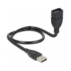 Kabel DELOCK, USB A 2.0 (M) na USB A 2.0 (Ž), produžni, 0.5m Kabel DELOCK, USB A 2.0 (M) na USB A 2.0 (Ž), produžni, 0.5m