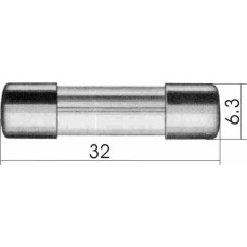 osigurač 1 tromi 6,3 x 32, SIBA