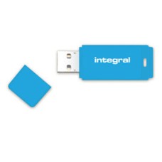 Memorija USB A 2.0 FLASH DRIVE, 16 GB, INTEGRAL NEON, plavi