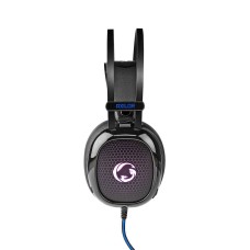 Slušalice NEDIS GHST300BK, 3.5mm, USB A, crne