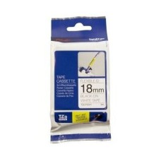 Traka BROTHER za P-touch, TZEFX241, fleksibilna ID laminirana, 18mm, bijelo/crna
