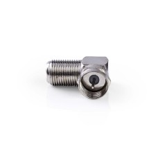 Adapter NEDIS, F konektor (M) na F konektor (Ž), kutni, bulk Adapter NEDIS, F konektor (M) na F konektor (Ž), kutni, bulk