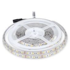 LED traka BIJELA, 60x5050 LED/m, samoljepiva, IP65, toplo bijelo, 1 metar
