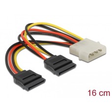 Kabel DELOCK, int. SATA power 15 pin HDD 2 x to 4 pin M 60102 Kabel DELOCK, int. SATA power 15 pin HDD 2 x to 4 pin M 60102