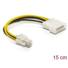 Kabel DELOCK, interni power P4 M na Molex 4 pin M 82391 Kabel DELOCK, interni power P4 M na Molex 4 pin M 82391