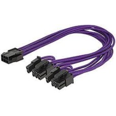 Kabel DELOCK, int. power PCI Express 6 pin Ž > 2 x 8 pin M shield 83704 Kabel DELOCK, int. power PCI Express 6 pin Ž > 2 x 8 pin M shield 83704