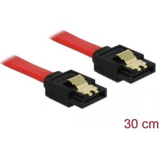 Kabel DELOCK, SATA int. data 0,3m crveni metal kop. 82676 Kabel DELOCK, SATA int. data 0,3m crveni metal kop. 82676
