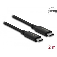 Kabel DELOCK, USB4 (M) na USB4 (M), data 20 Gbps 2m 86980