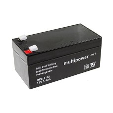 Baterija akumulatorska MULTIPOWER MP3.4-12 12V 3.4Ah F4.8 134x67x67 mm