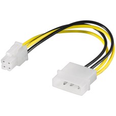 Kabel GOOBAY, PC Power Kablel/Adapter, 5.25 Inch M > ATX12 P4, 4-Pin
