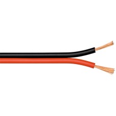 Kabel GOOBAY, zvučnik, 2 x 1.5 , crveno-crni, 100m kolut , 1m