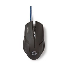 Miš NEDIS GMWD100BK, Illuminated, 1600 DPI, crni