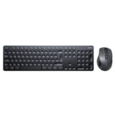 Tipkovnica + miš UGREEN Wireless Keyboard and Mouse Combo UK layout, crna