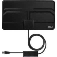 Antena EMOS CITY LEAF-C600, DVB-T/T2, DAB, LTE,4G,5G filteri, 0-25km, sobna, aktivna, crna Antena EMOS CITY LEAF-C600, DVB-T/T2, DAB, LTE,4G,5G filteri, 0-25km, sobna, aktivna, crna