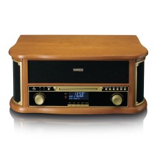 Gramofon LENCO Classic Phono TCD-2571WD, Radio/CD Player, Kasetofon, Bluetooth, RCA izlaz, USB A, AUX in, 3.5mm, zvučnici 2x 5W, LCD Zaslon, daljinsk... Gramofon LENCO Classic Phono TCD-2571WD, Radio/CD Player, Kasetofon, Bluetooth, RCA izlaz, USB A, AUX in, 3.5mm, zvučnici 2x 5W, LCD Zaslon, daljinsk...