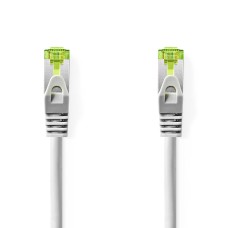 Kabel NEDIS CCGL85420GY150, Patch, CAT7 PiMF, gold plated, sivi, 15m
