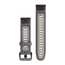 Zamjenski remen GARMIN QuickFit, 20mm, silikonski, Deep Orchid/Light Sand, 010-13279-06