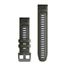 Zamjenski remen GARMIN QuickFit, 22mm, silikonski, Moss/Graphite, 010-13280-07