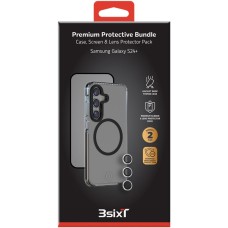 Maskica 3sixT 4in1 Protection Bundle, za SAMSUNG Galaxy S24+, prozirna + zaštitno staklo za ekran i kamere