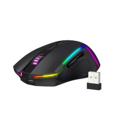Miš REDRAGON Trident PRO M693-RGB, bežični, optički, 4000 DPI, crni