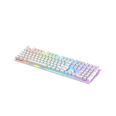 Tipkovnica FANTECH MaxFit 108 R.S. MK855 RGB Space Edition, RGB, žična, mehanička, Red switch, bijela Tipkovnica FANTECH MaxFit 108 R.S. MK855 RGB Space Edition, RGB, žična, mehanička, Red switch, bijela