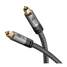 Kabel GOOBAY, optički, Toslink (M) na Toslink (M), 2m, crno srebrni