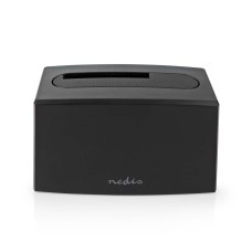 HDD Dock NEDIS HDDUSB3210BK, 2.5incha/3.5incha SATA, USB 3.2, do 8TB, crni HDD Dock NEDIS HDDUSB3210BK, 2.5incha/3.5incha SATA, USB 3.2, do 8TB, crni
